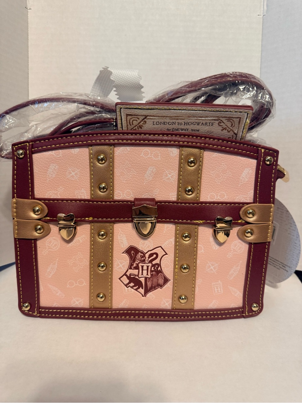 Danielle Nicole Harry Potter Hogwarts Express Luggage Crossbody Bag